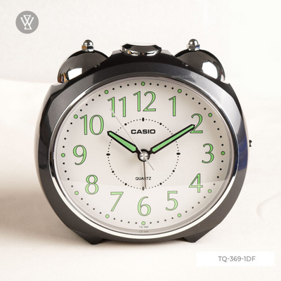 Casio Analog Table Clock Black Tq-369-1Df