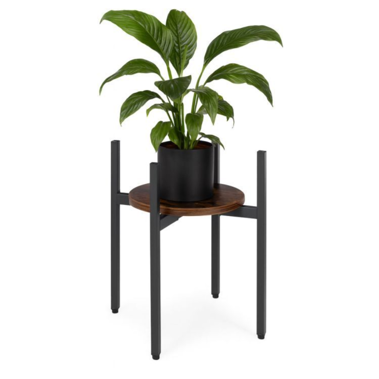 Plant Stand Flower Shelf Round Base