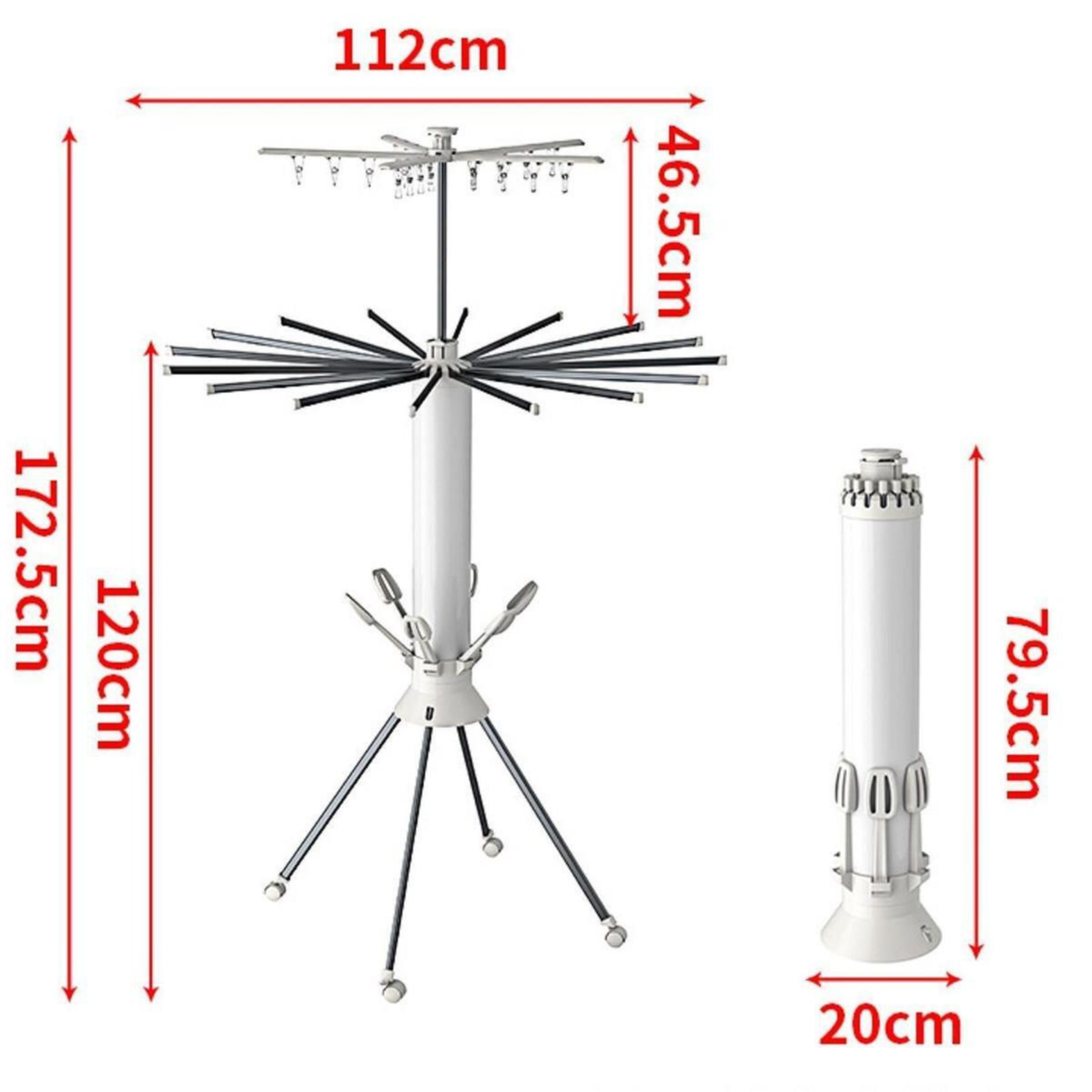 Octopus Foldable Clothes Drying Rack