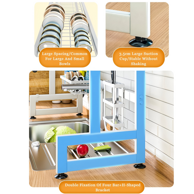 Kitchen Sink Rack With Door