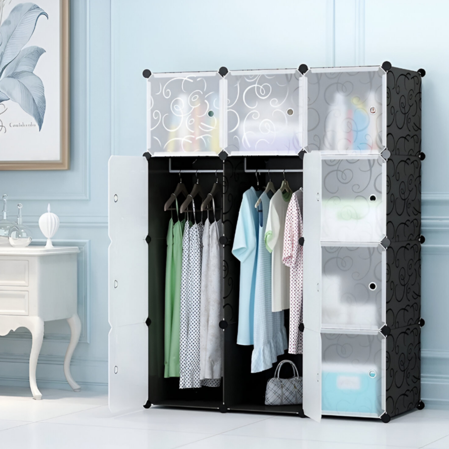 Diy Hanging Wardrobe 12 Door