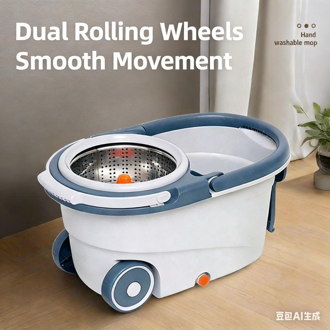 Mop Maestro 360° Rotating Spin Mop With Bucket