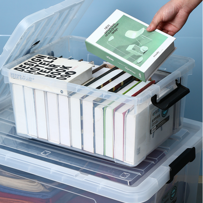 Plastic Transparent Storage Box 12 Liter