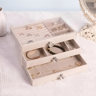 Multilayer Jewelry Organizer Box
