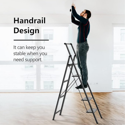 Foldable Iron Ladder 6 Steps