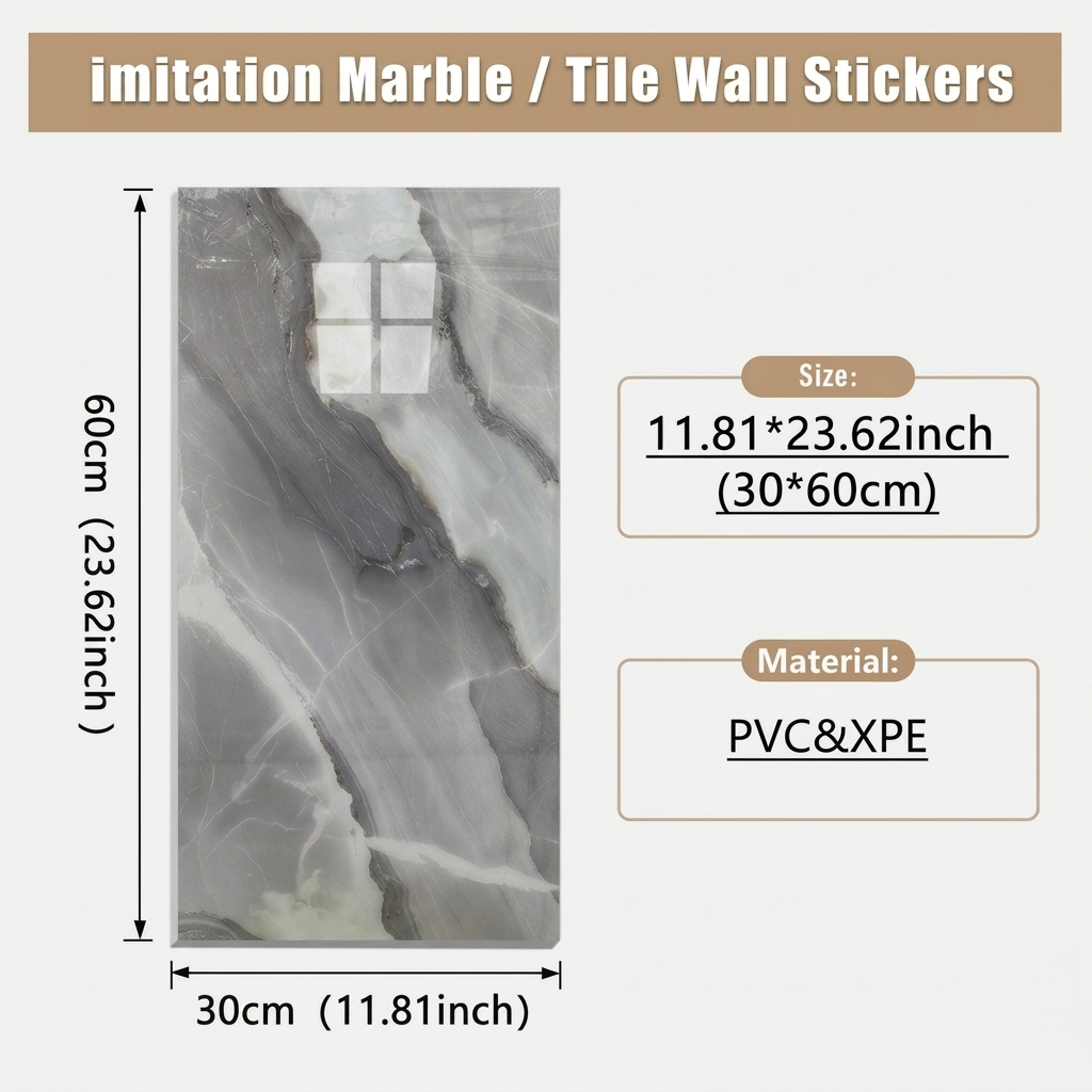 Wall Decor Self Adhesive Sticker 10 Pcs Set
