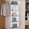 Handbag Storage Organiser Oxford Fabric Hanging 4 Shelf