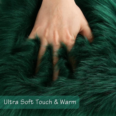 Fluffy Round Rug Floor Carpet
