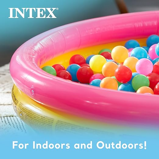 Intex Sunset Glow Three Ring Pool 114Cm X 25Cm
