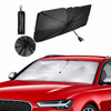 Green Lion Car Windshield Umbrella - Black