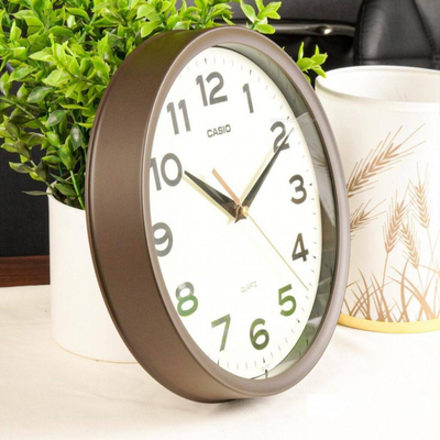 Casio Wall Analog Clock Round IQ151-5DF