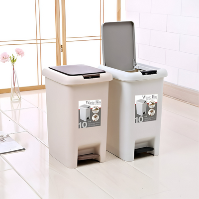Plastic Trash Can Lid Press 30 Liter