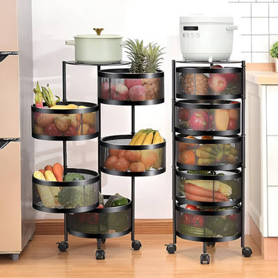 Kitchen Storage Round Shelf 5 Layer