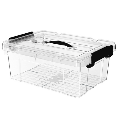 Plastic Transparent Storage Box 12 Liter