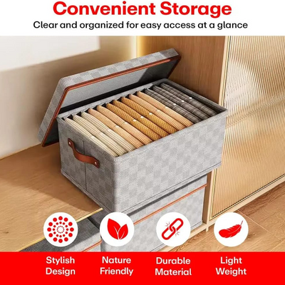 Foldable Clothes Organizer Box
