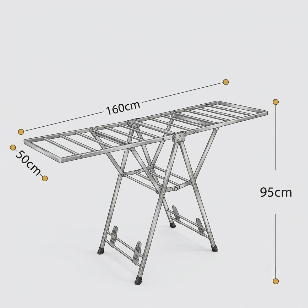 Stainless Steel Cloth Drying Hanger 80Kg