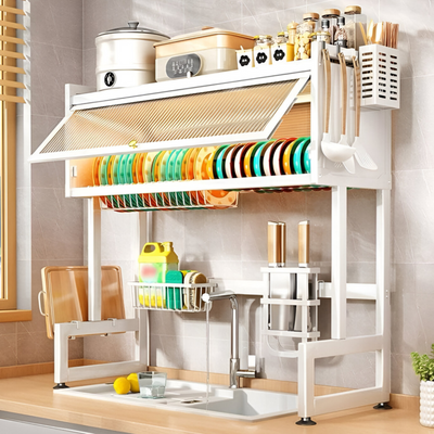 Kitchen Sink Rack With Door