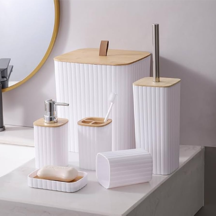 Bathroom Accessories Set 6 Pcs