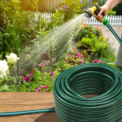 Garden Washing Hose Set 20 Meter