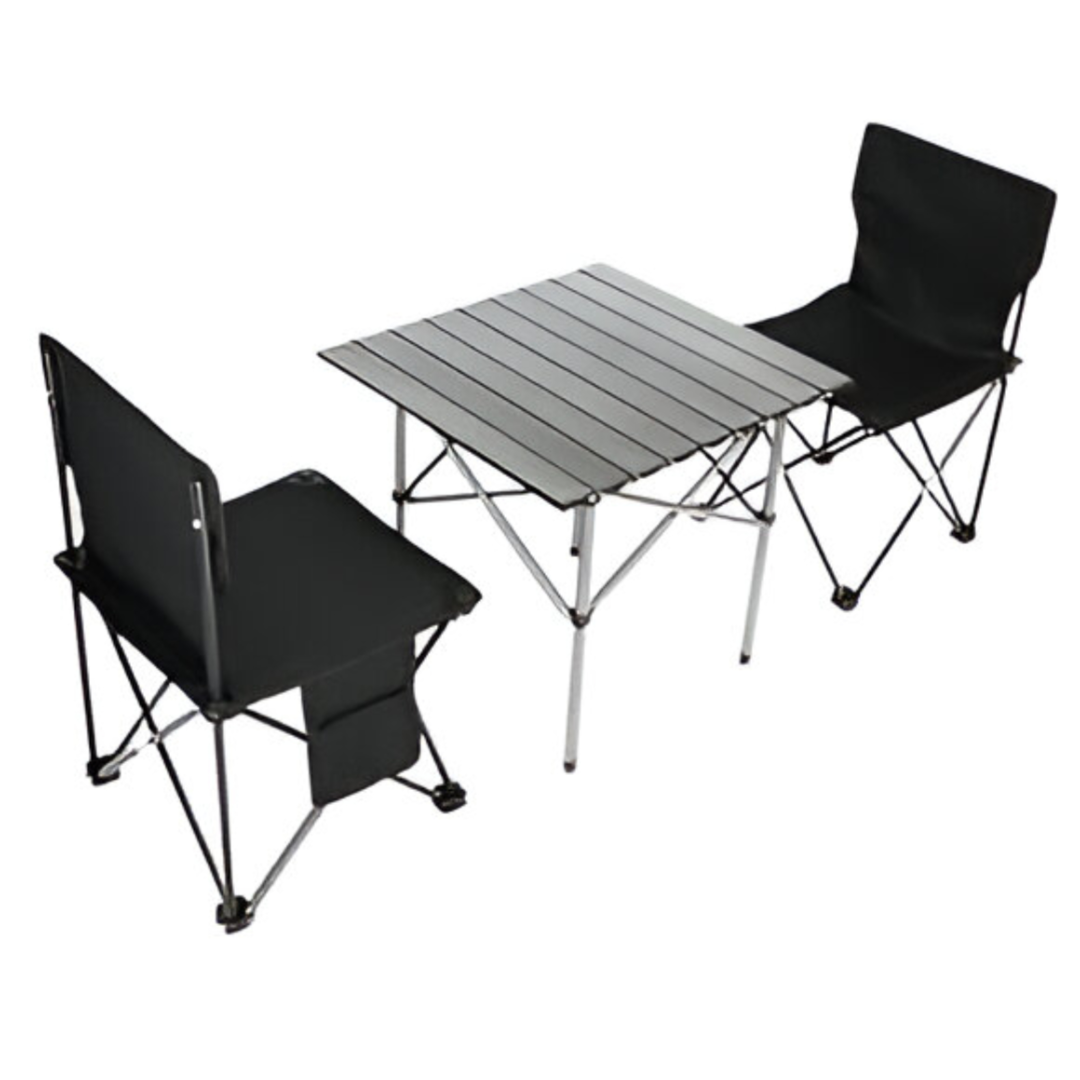 Foldable Camping Table With 2 Chair Set LB-20827