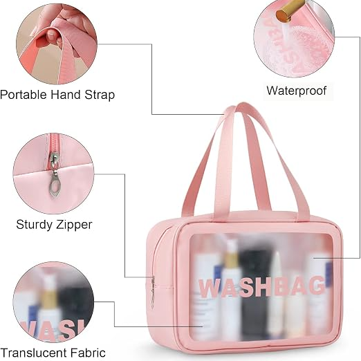 Travel Toiletries Organizer Wash Bag 3 Set