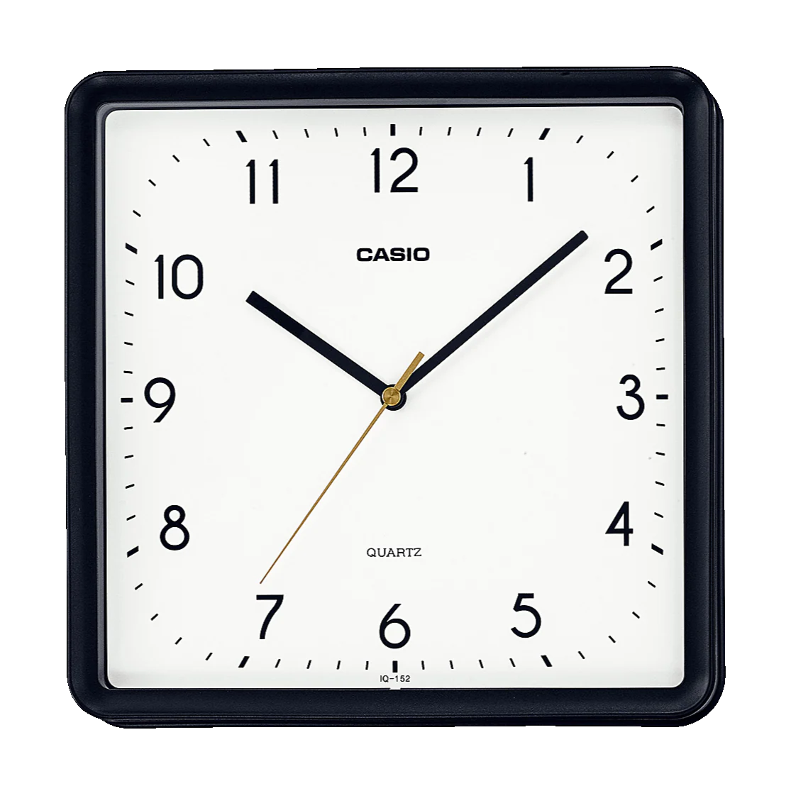 Casio Square Shape Wall Clock Black Iq152-1DF