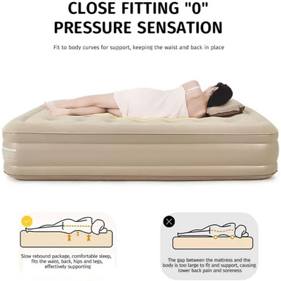 Portable Inflatable Bed Single With Inflating Pump