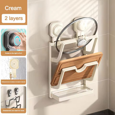 Multifunctional Pot Lid Rack