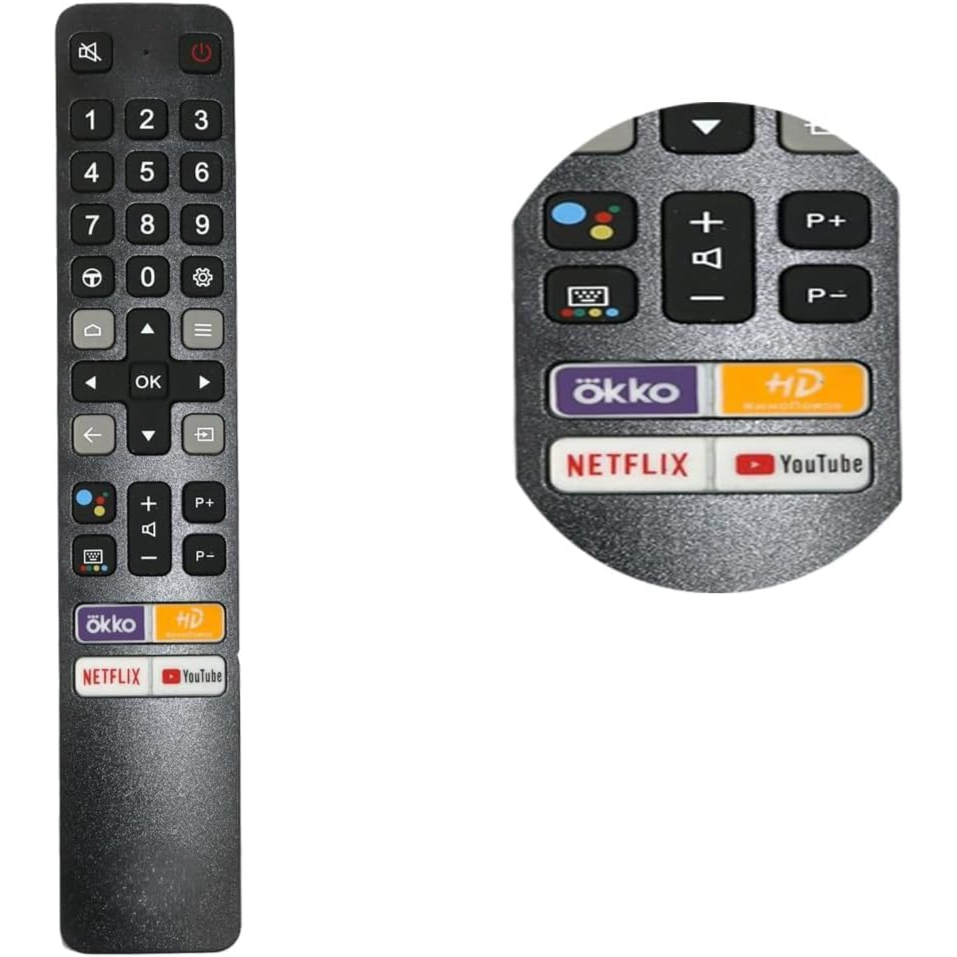 جهاز التحكم عن بعد TCL Google Smart TV طراز Rm-N99