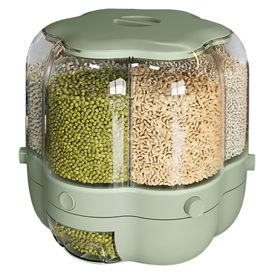 Rotating Rice Barrel 360 degree