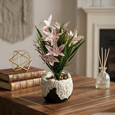 Artificial Natural Folwer Pot