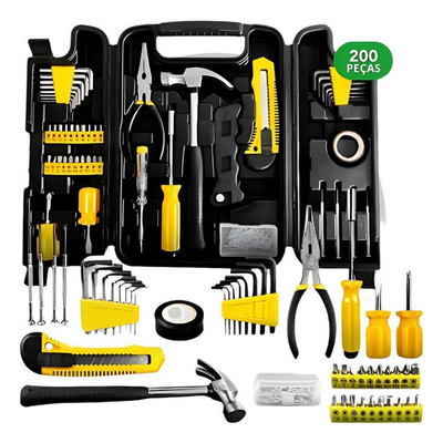 Multifunctional Tool Kit with Case 200 pcs