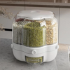 Rotating Grain Rice Storage Dispenser