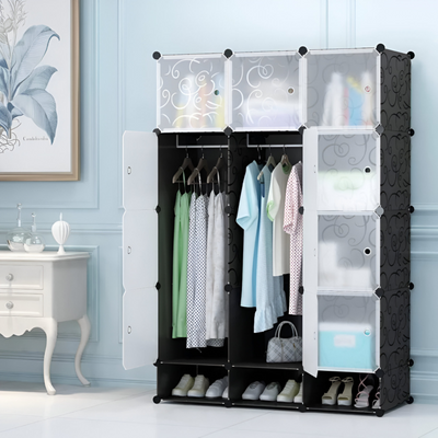 Wardrobe 12 Cube With Shoe Rack