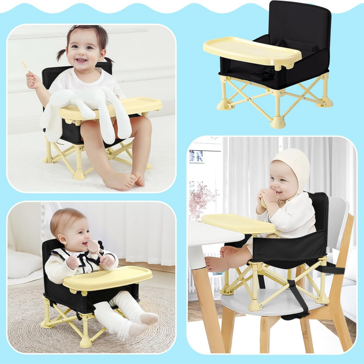 Foldable Childrens Dining Chair