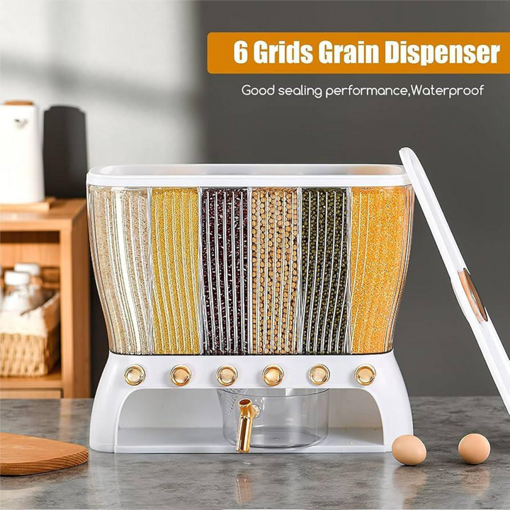 6 Grids Grain Despenser