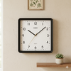 Casio Square Shape Wall Clock Black Iq152-1DF