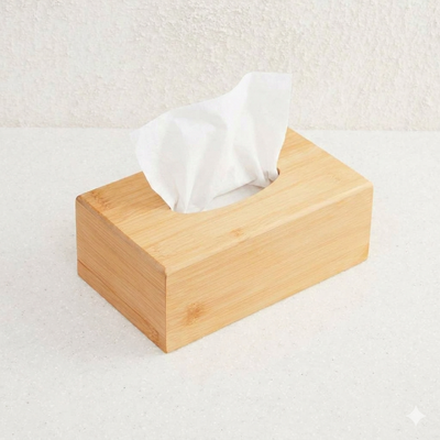 Tissue Box Wooden