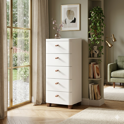 Plastic Storage Drawer Cabinet 5 Layer