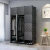 Wardrobe 12 Cube With Shoe Rack Black