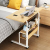 Laptop Stand Wooden Adjustable With Shelve