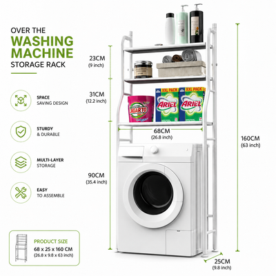 Washing Machine Storage Rack
